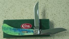 Case XX Tony Bose Collection Knife w/Peacock Appaloosa Handles