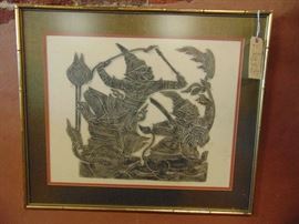 Chinese Silk Picture