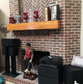 One of the stereo systems