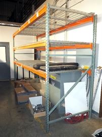 Interack 30 Pallet Racking 96"T x 150"W x 48"D With Wire Shelves