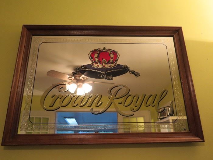 Crown Royal Bar Mirror 