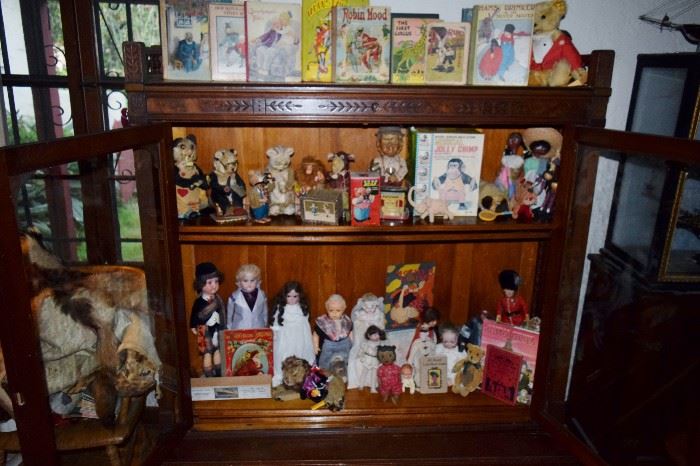 antique dolls and toys