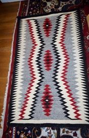 Vintage Navajo rug 3 x 5