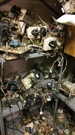 Vintage tv knobs...great for project pieces!