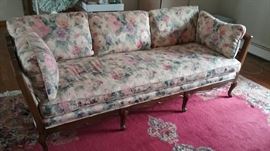 Floral sofa 