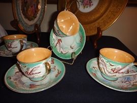Occupied Japan cups and Saucers 