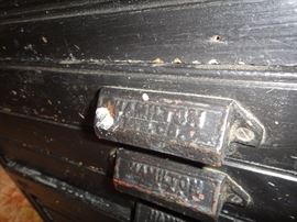 Hamilton Printers cabinet