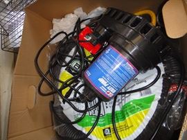 Utility Pump, Sump pump hosing