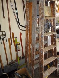 yard tools, Ladders