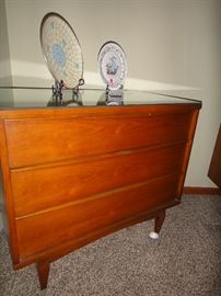 Kent Coffey, "The Escort" Furniture, Matching Dresser, 2  Chests, Corner Chest