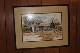 Watercolor by Marian Henjum Cooper