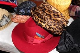 Ladies vintage hats