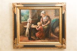 You can find the details of this item under the 'Artwork' along with many other amazing items on our live auction website at www.gravesopendoor.com