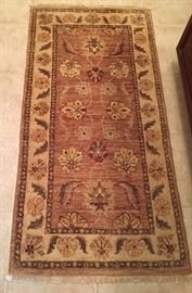 Small Handknotted Runner (26” x 65”)