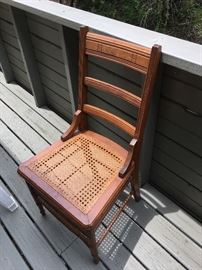 "Daddy" caned side chair