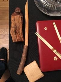 Items from a box labeled "Japan 1945"