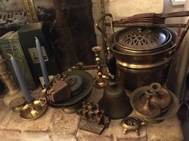 School bell, brass, bronze, copper, bellows, etc
