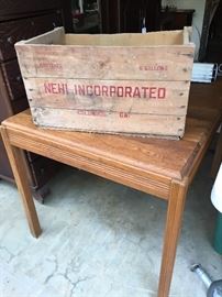 NEHI soda crate