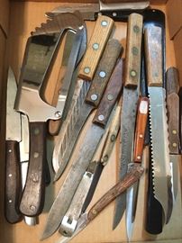 Knives of all kinds