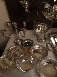 silverware, silverplate, sterling, coin silver