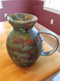 Paper Mache Pitcher