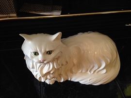 Ceramic Persian Feline