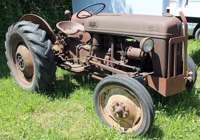 At 7PM: Antique Ford Tractor