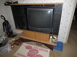 Very Large Color TV & Entertainment center