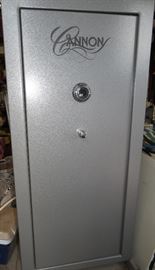 Brand New Canon 24 gun safe model PL-6028, Still on Pallet Shelves never installed and parts still sealed in packs. I spoke with Canon and  this safe has a lifetime warranty.
