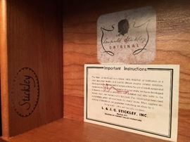 Stickley Leopold Original Cherry 9 Drawer Dresser (52’’ x 20’’ x 34’’)