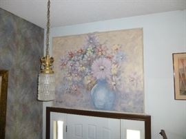 OIL PAINTING, MID CENTURY MODERN,&nbsp;SIGNED LEE REYNOLDS