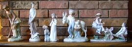 5 of 12 Various LLadro scenes/figures