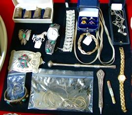 Gold/Silver jewelry/Other sterling pcs