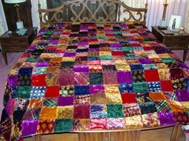 King sz quilt block Comforter