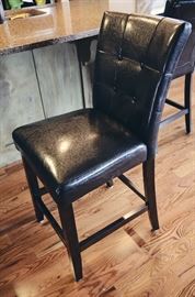 4 upholstered bar stools