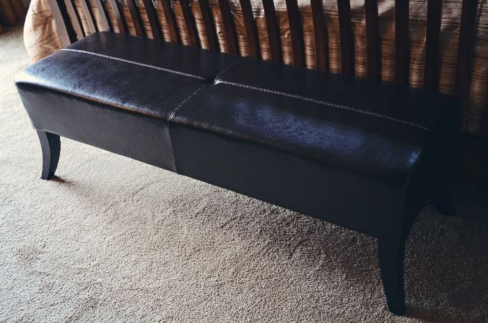 Long Upholstered Bench