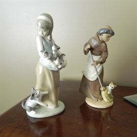 SAMPLING of Lladro's with boxes - Perfect!  Over 40 pieces!! 