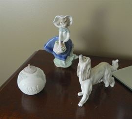 SAMPLING of Lladro's with boxes - Perfect!  Over 40 pieces!! 