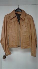 Classic 70's leather jacket