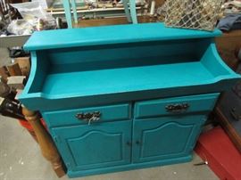 Hand Painted dry sink