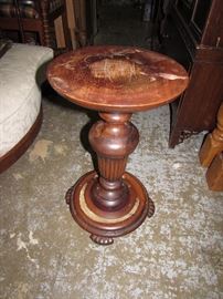 Mahogany plant stand