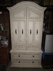 Armoire with drawers inside