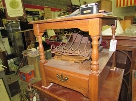 Side table with one drawer