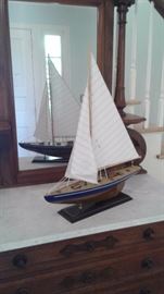 One of the scale models