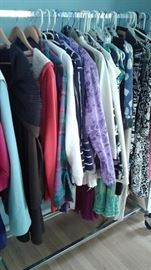 Sample of clothing. Lots and lots of clothing!