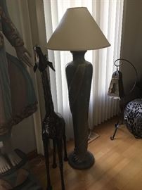 Large floor lamp