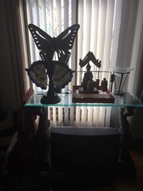 Metal one-of-a-kind sculptures