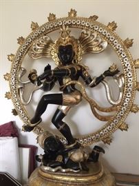 Nataraja Black goddess art sculpture