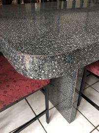 Close up pattern of table