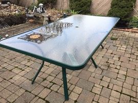 rectangular patio table
